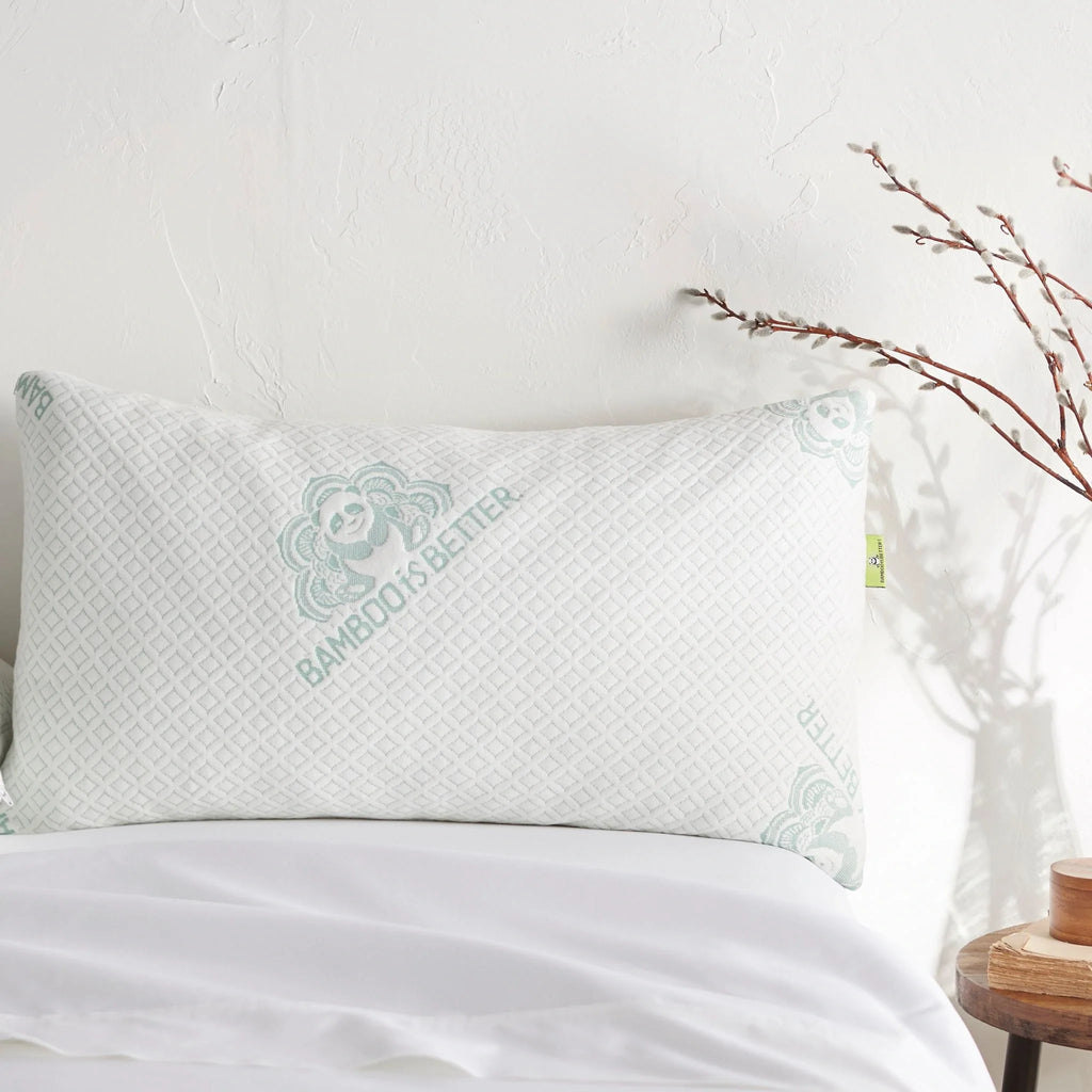 Almohada refrescante ajustable de bambú | Almohadas para cama