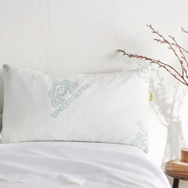 Almohada refrescante ajustable de bambú | Almohadas para cama