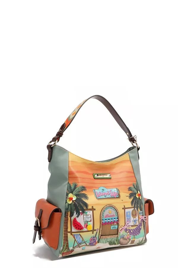 Bolso hobo Nicole Lee USA Sol y arena Imagen secundaria del producto