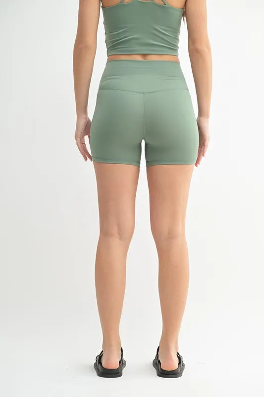 MONO B Venice Cloud Light Contour Biker Shorts Imagen secundaria del producto